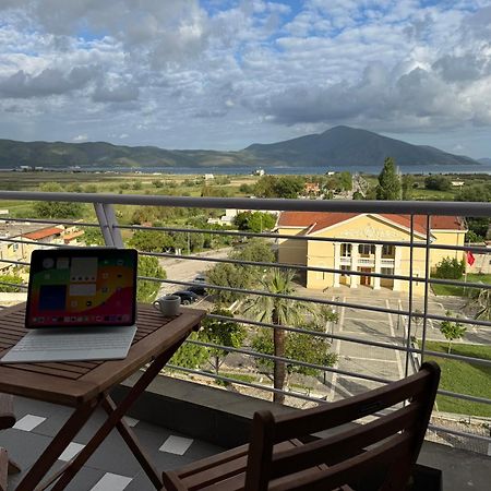 Mountain Meets Sea-Spectacular View In Orikum Apartment Exterior foto