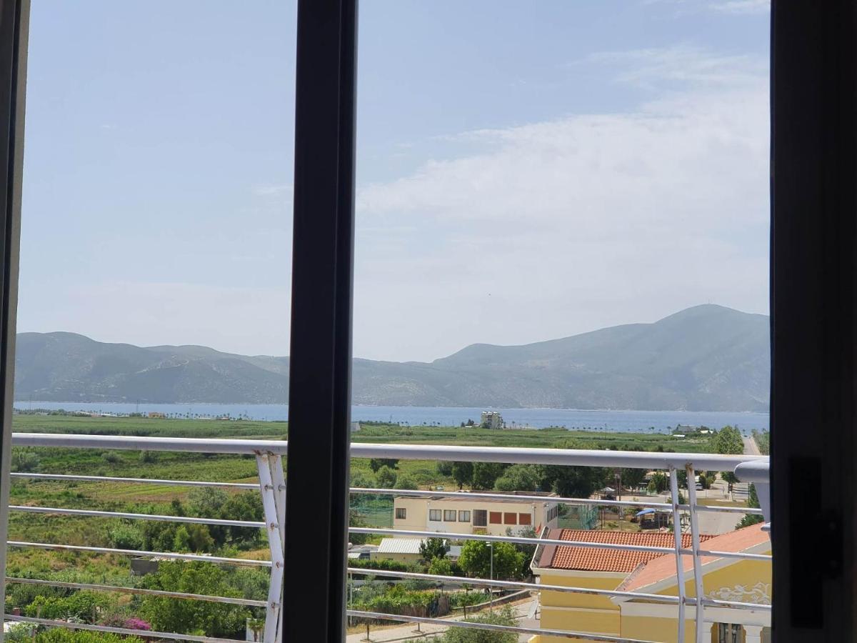 Mountain Meets Sea-Spectacular View In Orikum Apartment Exterior foto