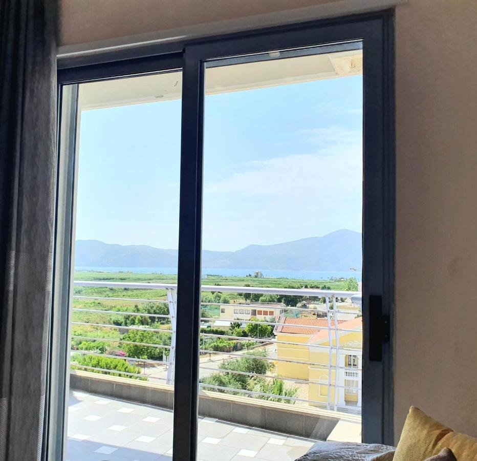 Mountain Meets Sea-Spectacular View In Orikum Apartment Exterior foto
