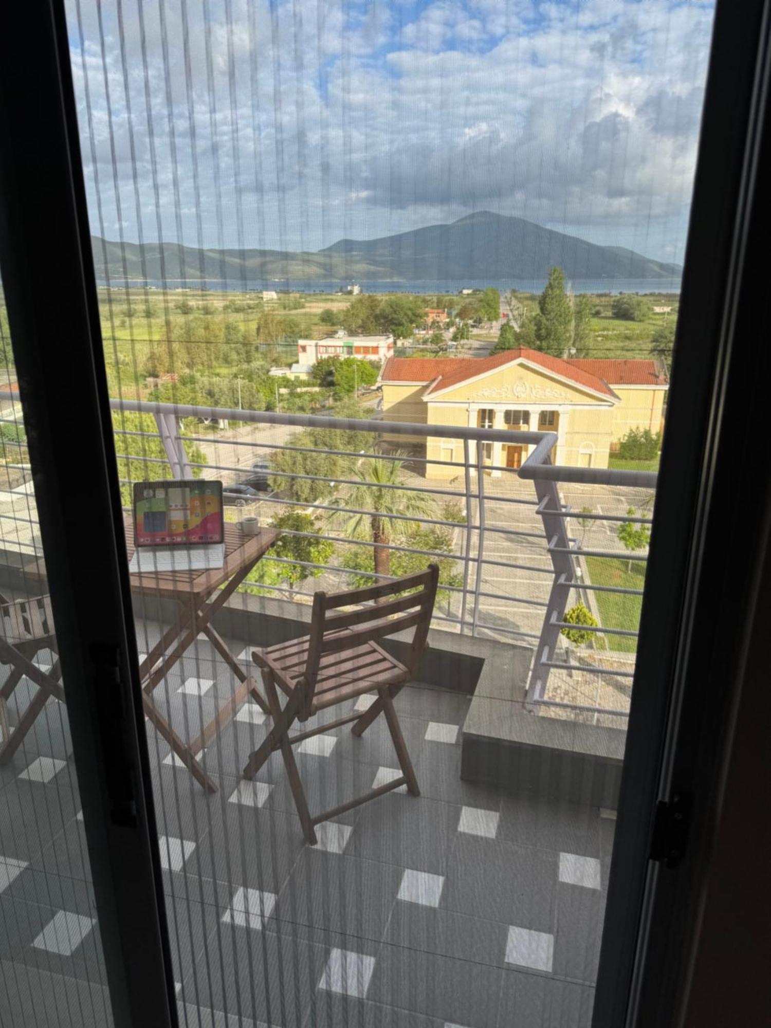 Mountain Meets Sea-Spectacular View In Orikum Apartment Exterior foto